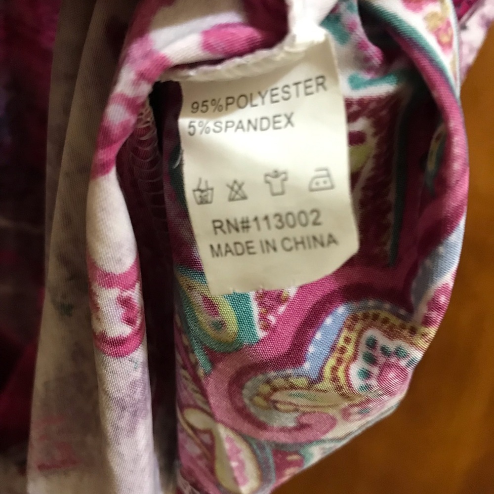 India Boutique Purple Paisley Tank
NWT - Picture 6 of 6